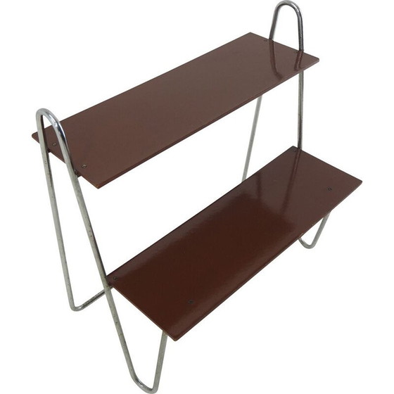 Image 1 of Portafiori vintage in cromo e bachelite, 1950