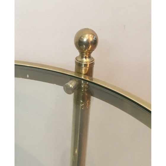 Image 1 of Divano rotondo in ottone Bout De Canape 