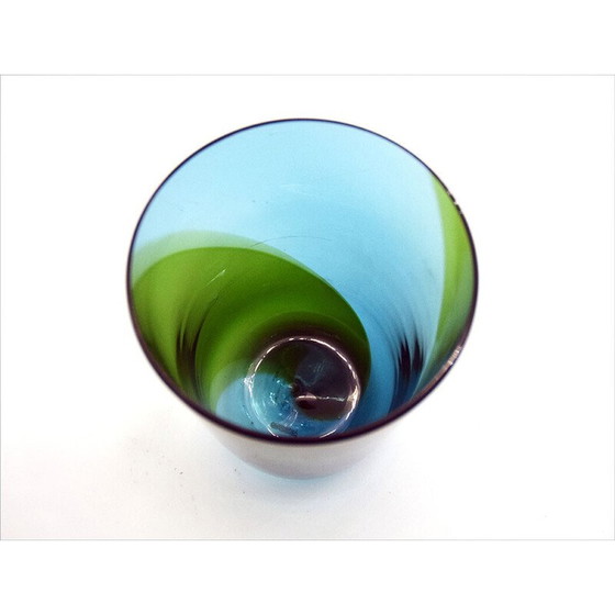 Image 1 of Pair of vintage 'Coreani' vases by Tapio Wirkkala for Venini, 1970s