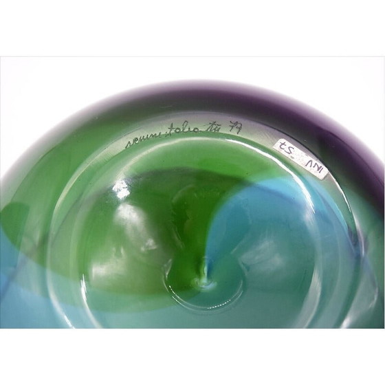Image 1 of Pair of vintage 'Coreani' vases by Tapio Wirkkala for Venini, 1970s