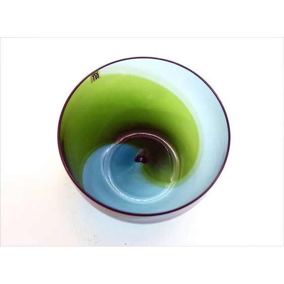 Image 1 of Pair of vintage 'Coreani' vases by Tapio Wirkkala for Venini, 1970s