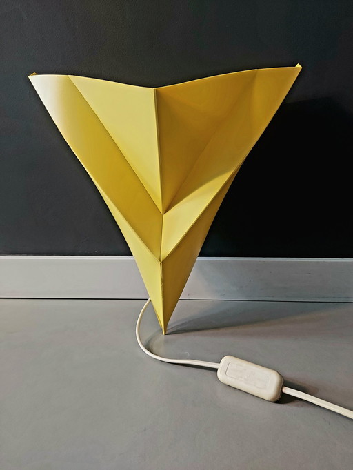 Vintage Ikea Wall Lamp Fluga Yellow