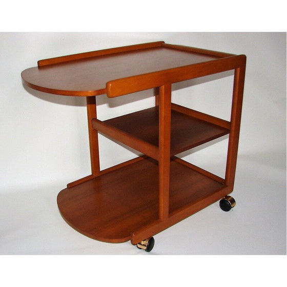 Image 1 of Mobile bar vintage in legno di faggio e teak, 1970