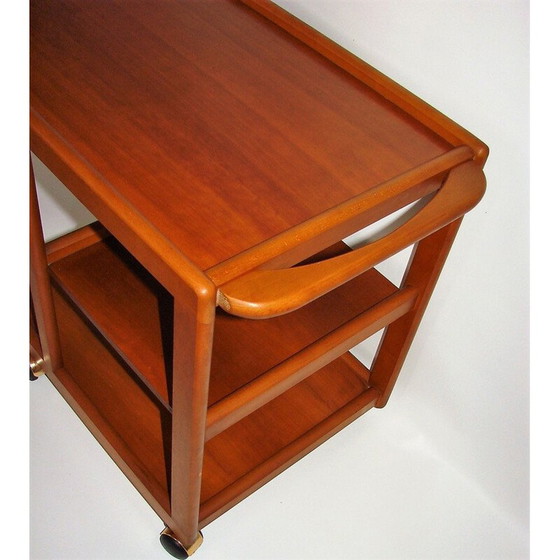 Image 1 of Mobile bar vintage in legno di faggio e teak, 1970