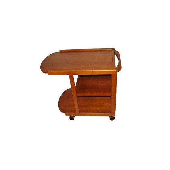 Image 1 of Mobile bar vintage in legno di faggio e teak, 1970