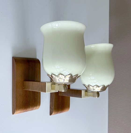 Image 1 of 2X Art Deco Wall Lights