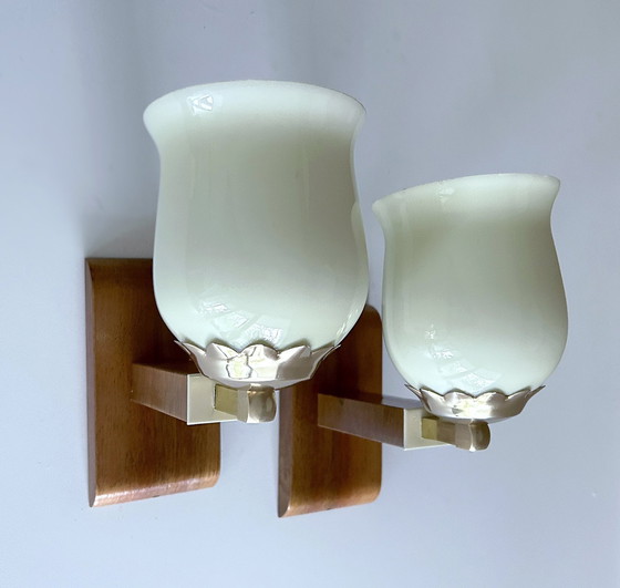 Image 1 of 2X Art Deco Wall Lights