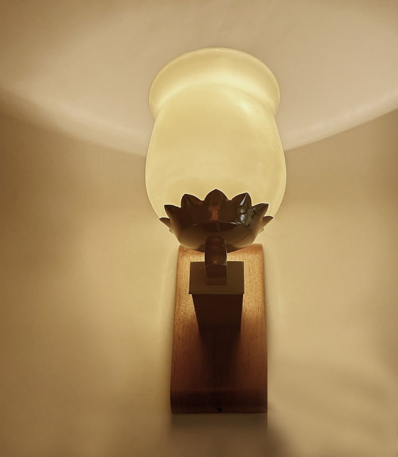 Image 1 of 2X Art Deco Wall Lights