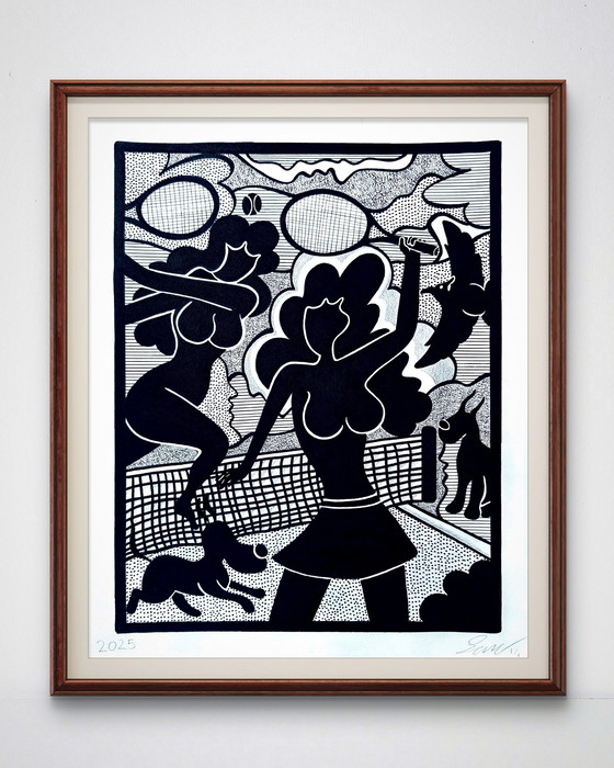 Image 1 of 40X50Cm | Original Drawing (Signed 1/1) | Samson & Bertje
