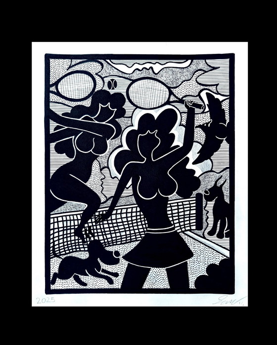 Image 1 of 40X50Cm | Original Drawing (Signed 1/1) | Samson & Bertje
