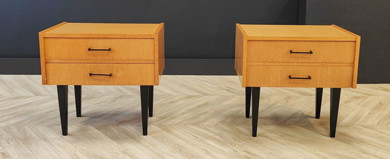 Image 1 of Due comodini vintage | Anni &#39;70 - set di 2 comodini