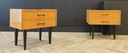 Due comodini vintage | Anni '70 - set di 2 comodini