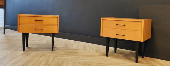 Image 1 of Due comodini vintage | Anni &#39;70 - set di 2 comodini