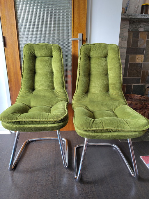 4x Vintage chairs