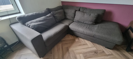 Image 1 of Designer Brown/Gray Sofa!