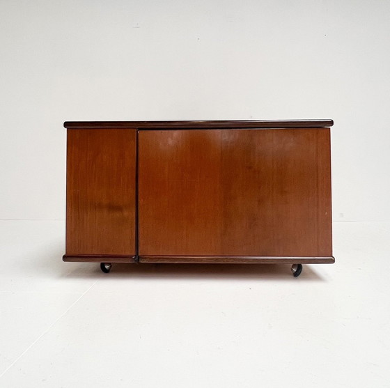 Image 1 of Italian Coffee Table With Bar Function, 1960'S