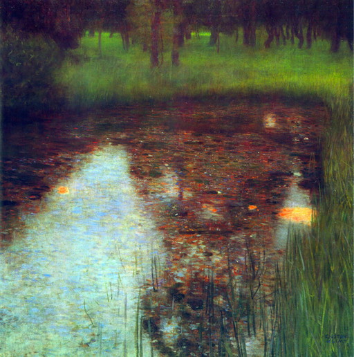 Gustav Klimt - Le marais