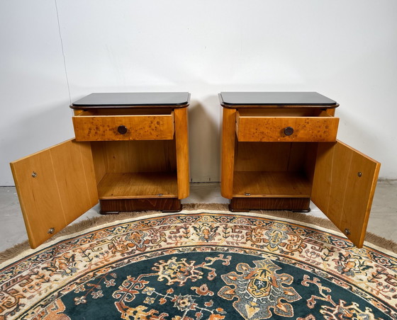 Image 1 of Set of Nightstands Up Zavody, By Jindřich Halabala