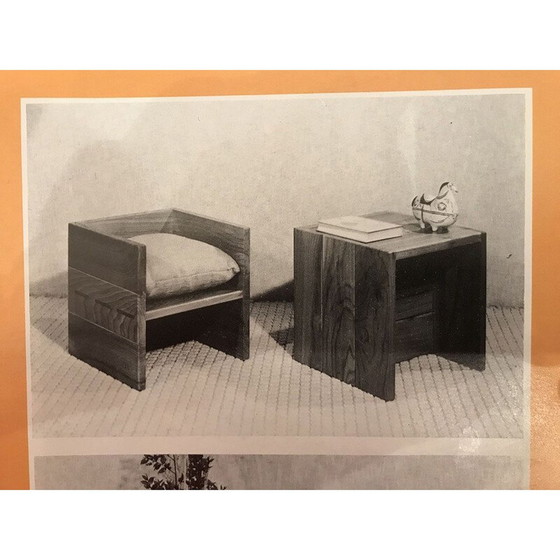 Image 1 of Tavolo Vintage Cube di REGAIN e Roland HAEUSLER, 1981