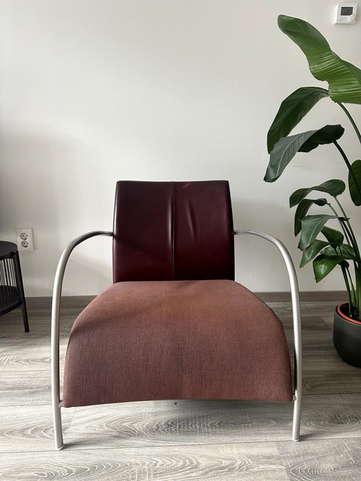 Montis Lomas Armchair - Bordeaux Red