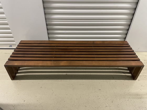 Image 1 of t' Spectrum slatted bench