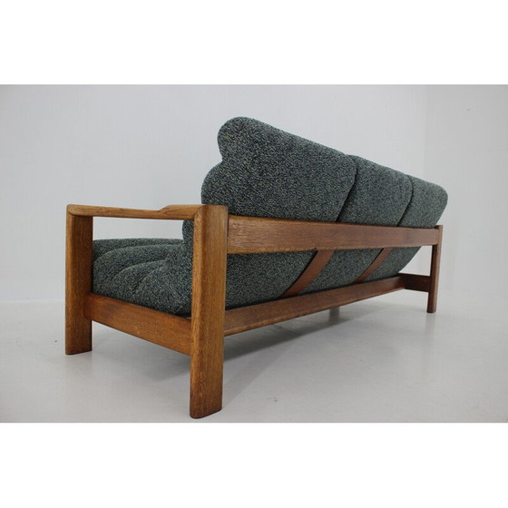 Image 1 of Vintage oakwood and fabric living room set, Finland 1960s