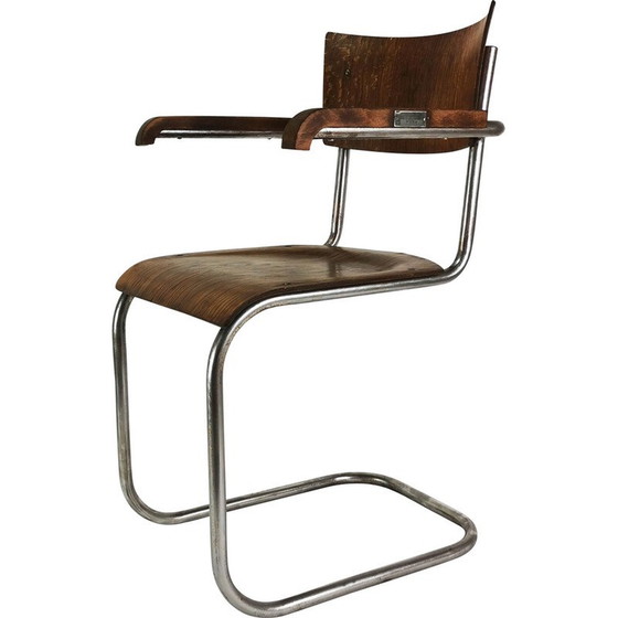 Image 1 of Vintage S43 armchair by M. Stam for Robert Slezak, Czechoslovakia 1930
