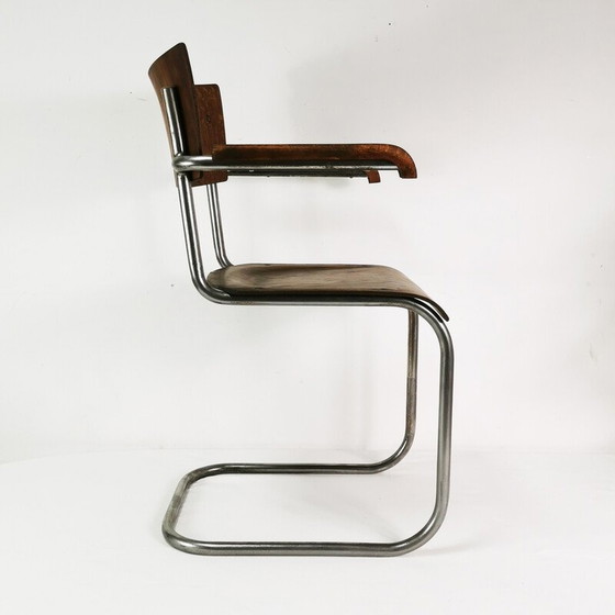 Image 1 of Vintage S43 armchair by M. Stam for Robert Slezak, Czechoslovakia 1930