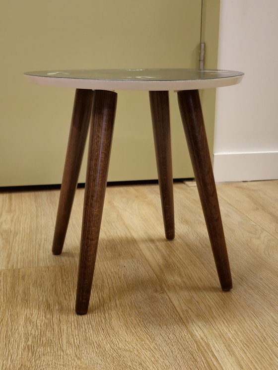 Image 1 of Vintage Plastilan Plant Table Side Table