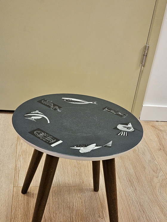 Image 1 of Vintage Plastilan Plant Table Side Table