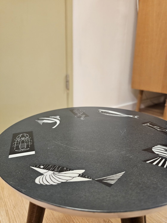 Image 1 of Vintage Plastilan Plant Table Side Table