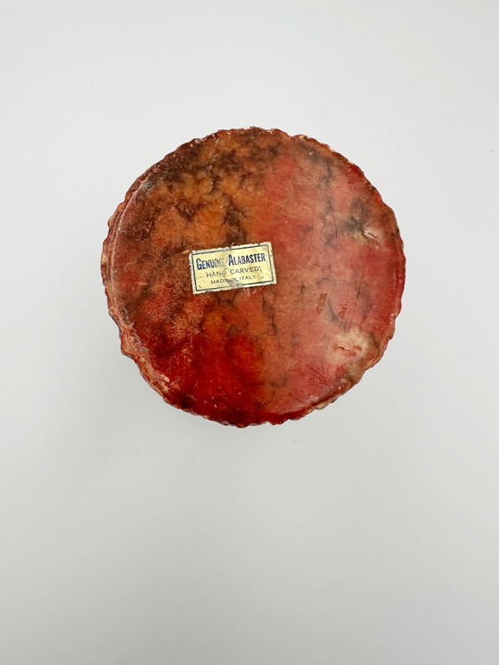 Image 1 of Alabaster Tray with Lid, Italy