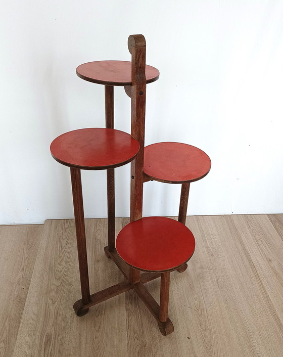 Image 1 of Art deco plant table with four tiers