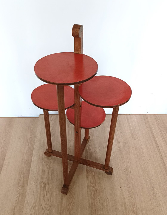 Image 1 of Art deco plant table with four tiers