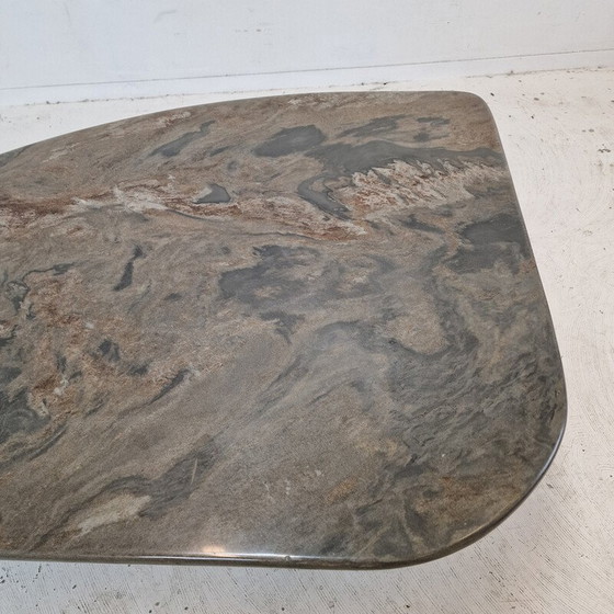 Image 1 of Vintage granite coffee table, Italy 1980