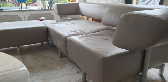 Image 1 of Cor 3-seater sofa and hocker