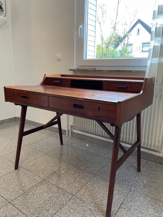 Image 1 of Teak desk by Arne Wahl Iversen, model 64