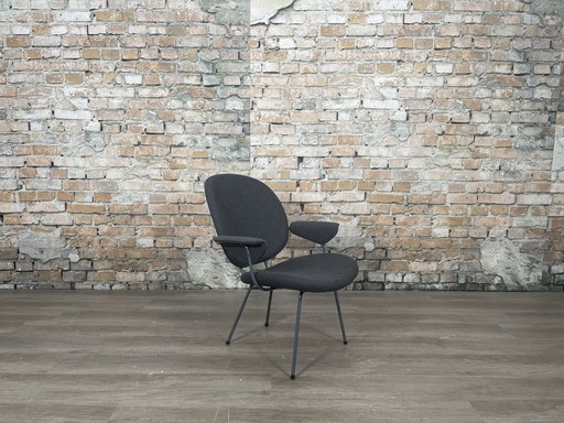 Gispen Kembo 302 Easy Chair Dark Gray