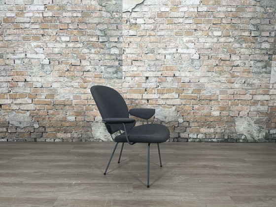 Image 1 of Gispen Kembo 302 Easy Chair Dark Gray