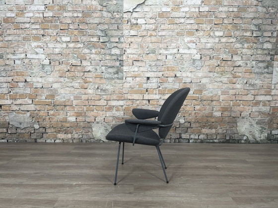 Image 1 of Gispen Kembo 302 Easy Chair Dark Gray