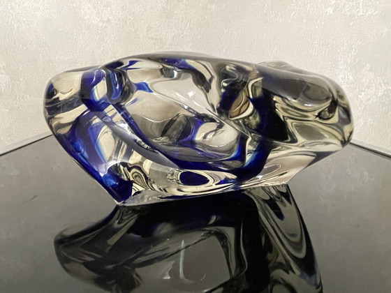 Image 1 of Vintage glass design ashtray/sculpture