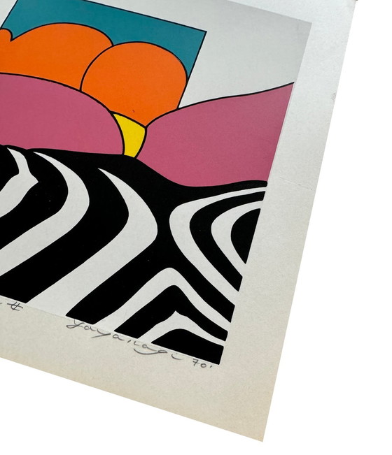 Image 1 of Una donna • Tsuyoshi Yayanagi • Serigrafia originale • Pop Art • 1970