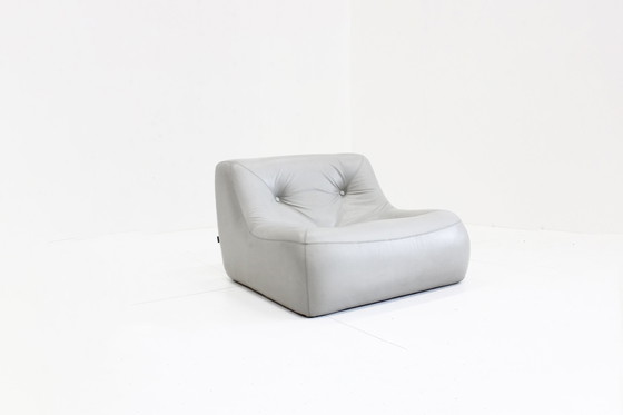 Image 1 of Kali Design Armchair Ligne Roset Michel Ducaroy Gray Leather