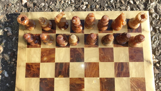 Image 1 of Chess Game Onyx 38X38