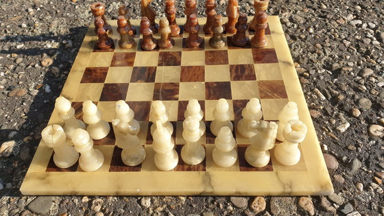 Image 1 of Chess Game Onyx 38X38