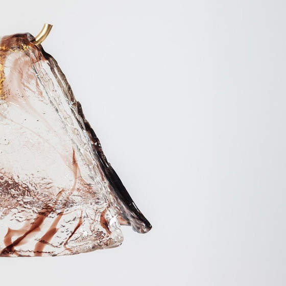 Image 1 of Vintage Murano glass pendant lamp by Carlo Nason for Mazzega
