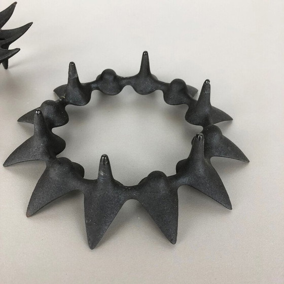 Image 1 of Pair of vintage candle holders by Jens Harald Quistgaard for Dansk Designs, 1960