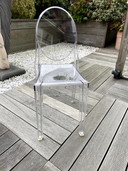 4x Kartell Victoria Ghost Chairs