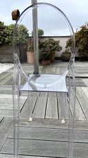 4x Kartell Victoria Ghost Chairs