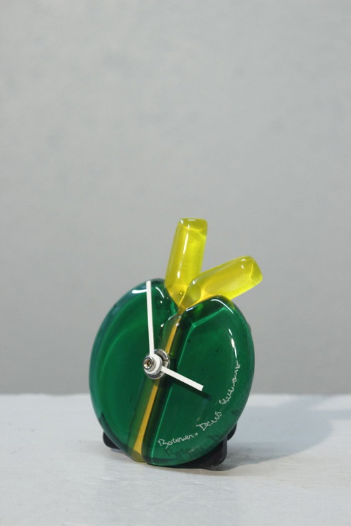 Alberto Dona Barovier & Toso Murano - Apple Clock